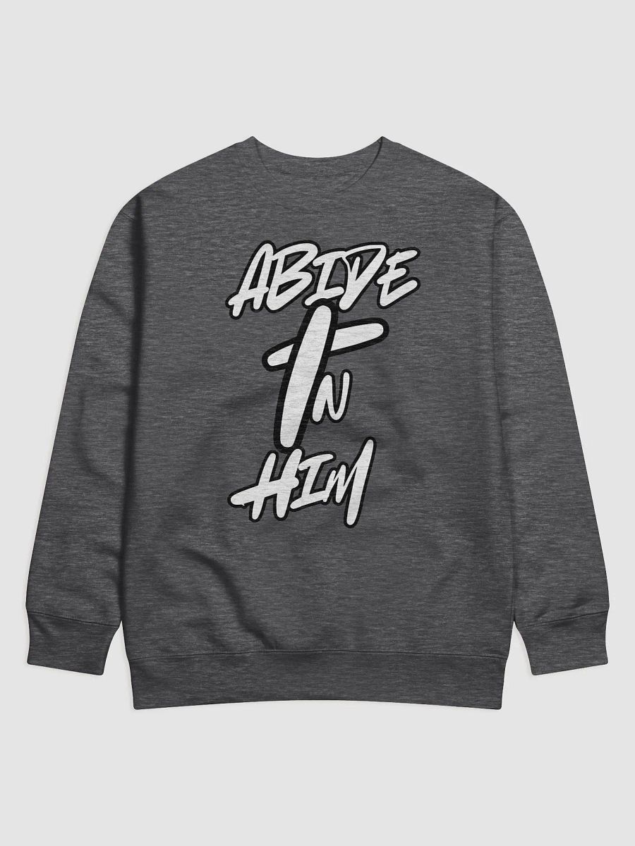 Abide In Him Christian Clothing Premium Sweatshirt product image (1)