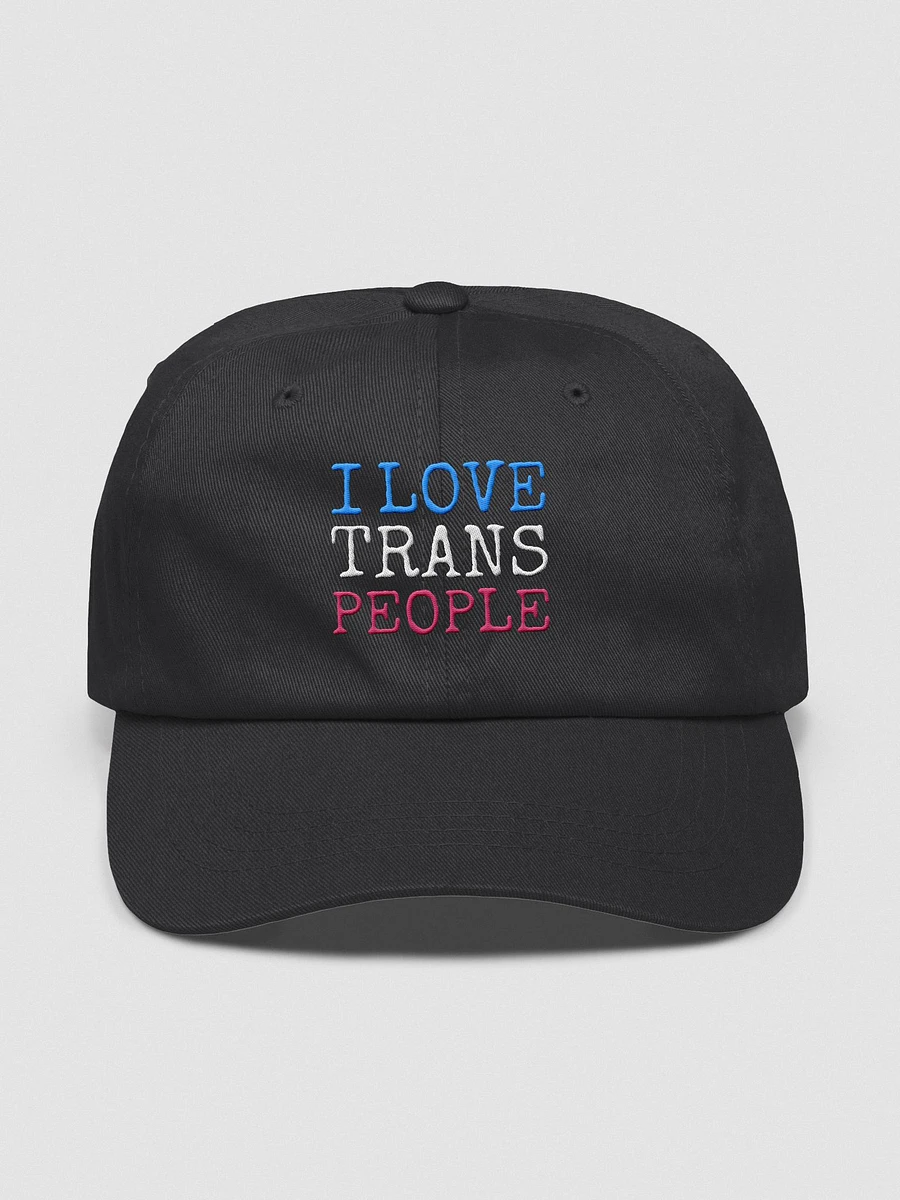 I Love Trans People - Embroidered Hat product image (1)