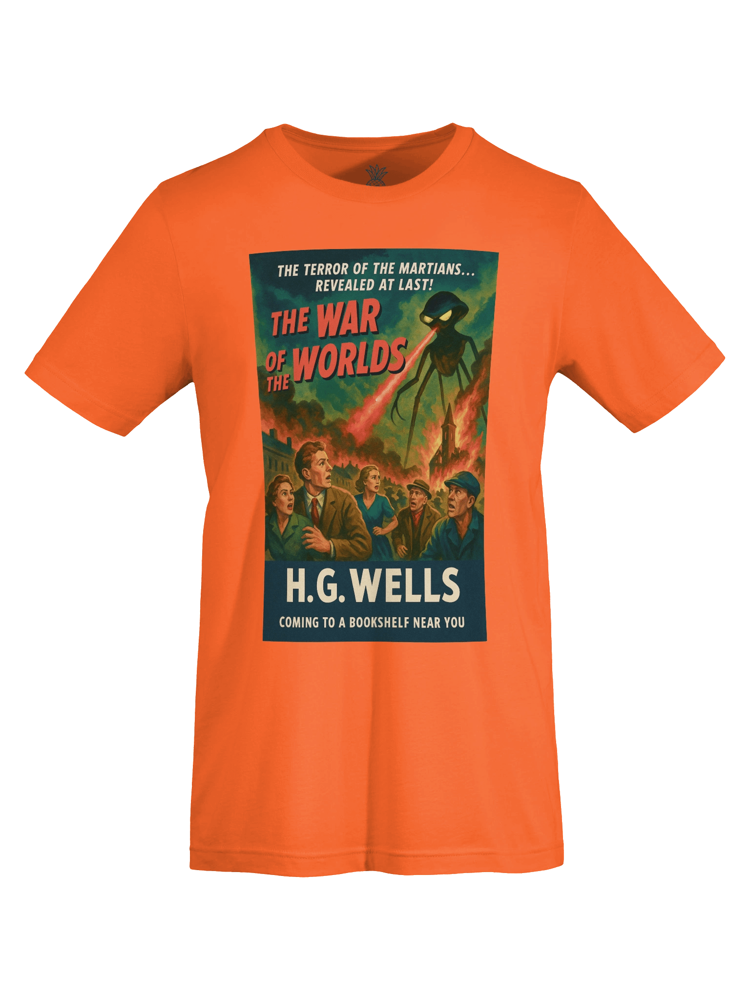 "The War of the Worlds" 1950's Faux Retro Film Poster H.G. Wells Unisex T-Shirt product image (55)