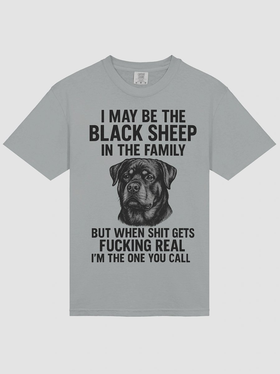 Black Sheep Attitude Rottweiler Tee product image (20)
