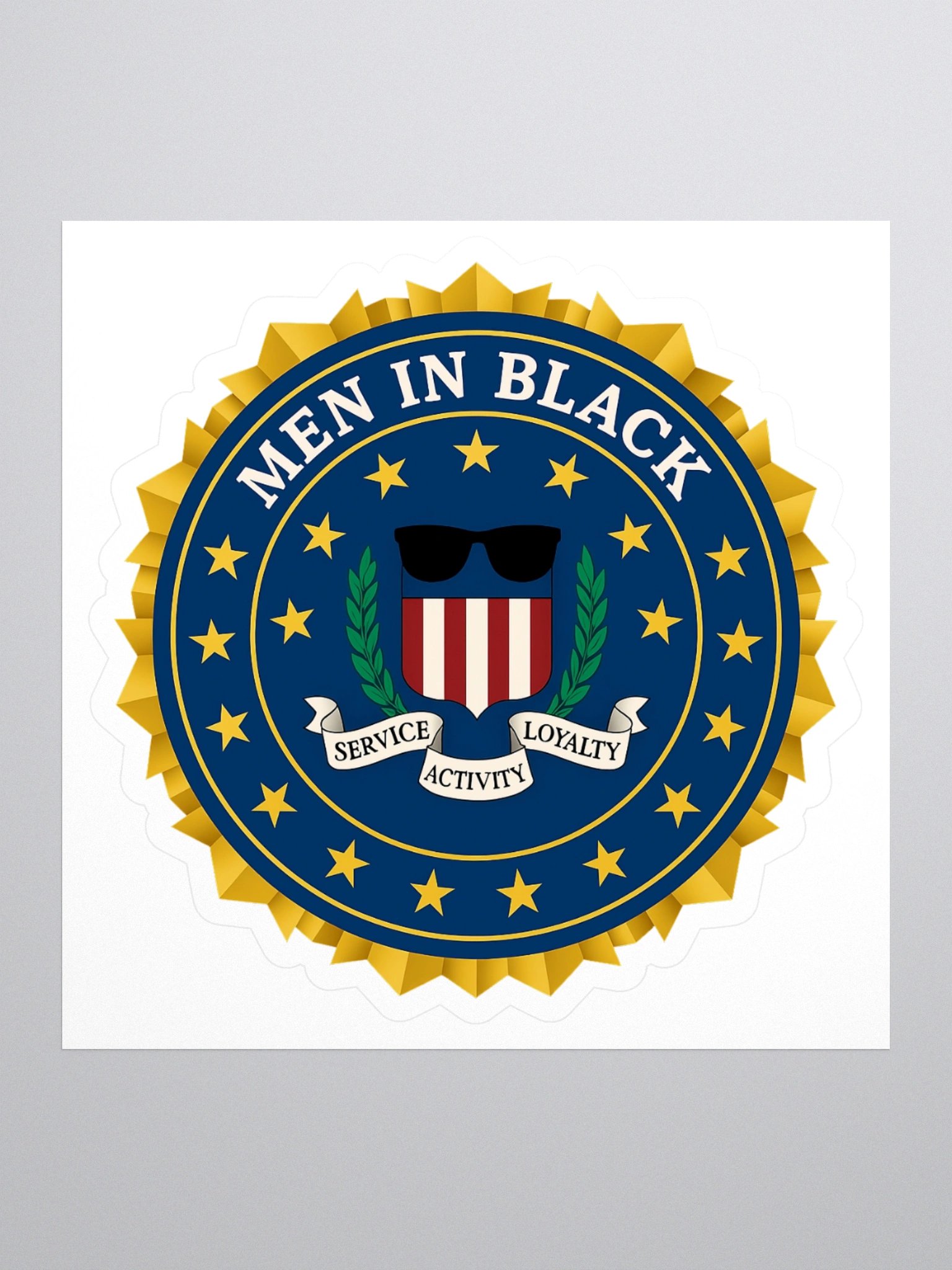 Men in Black Task Force Sticker — TE.STKR-01 product image (1)