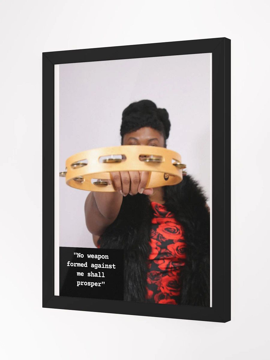No Weapon Framed Poster product image (8)