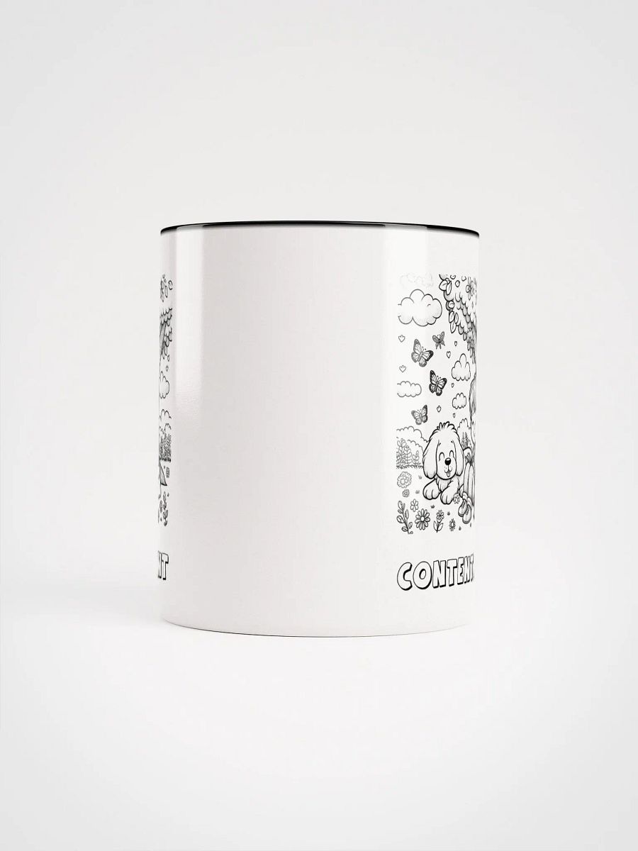 Contentment's Quiet Embrace Coloring Book Mug product image (5)