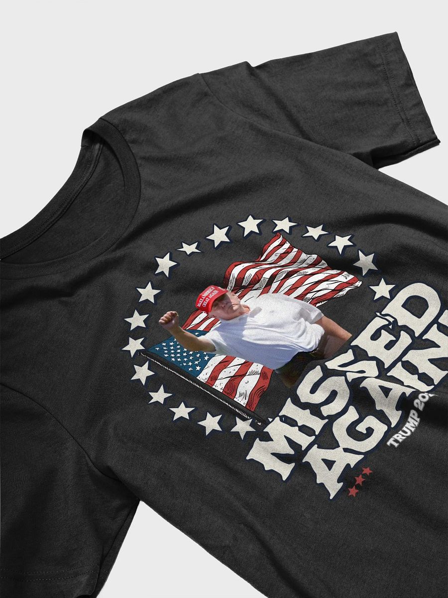 TRUMP 2024 YOU MISSED AGAIN! TRUMP SHOOTING UNISEX T-SHIRT product image (9)