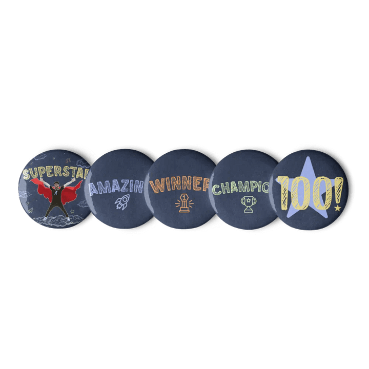 Superstar Pins for Kids | DJ Raphi product image (1)