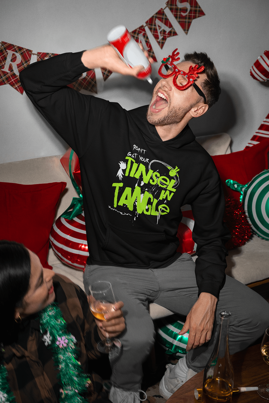 Tinsel in a Tangle Hoodie product image (1)