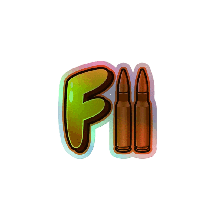 F11 Holographic Sticker product image (1)