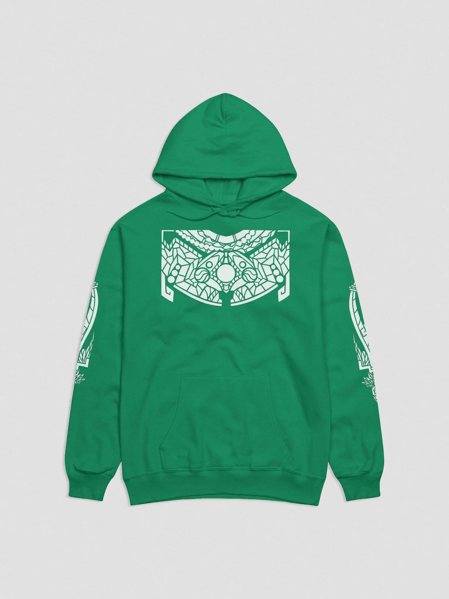 Face of the Serpent - Hoodie White Print product image (2)