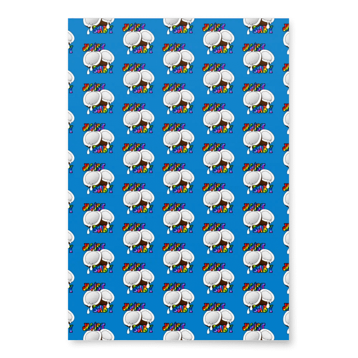 Moist Coconuts Wrapping Paper product image (2)