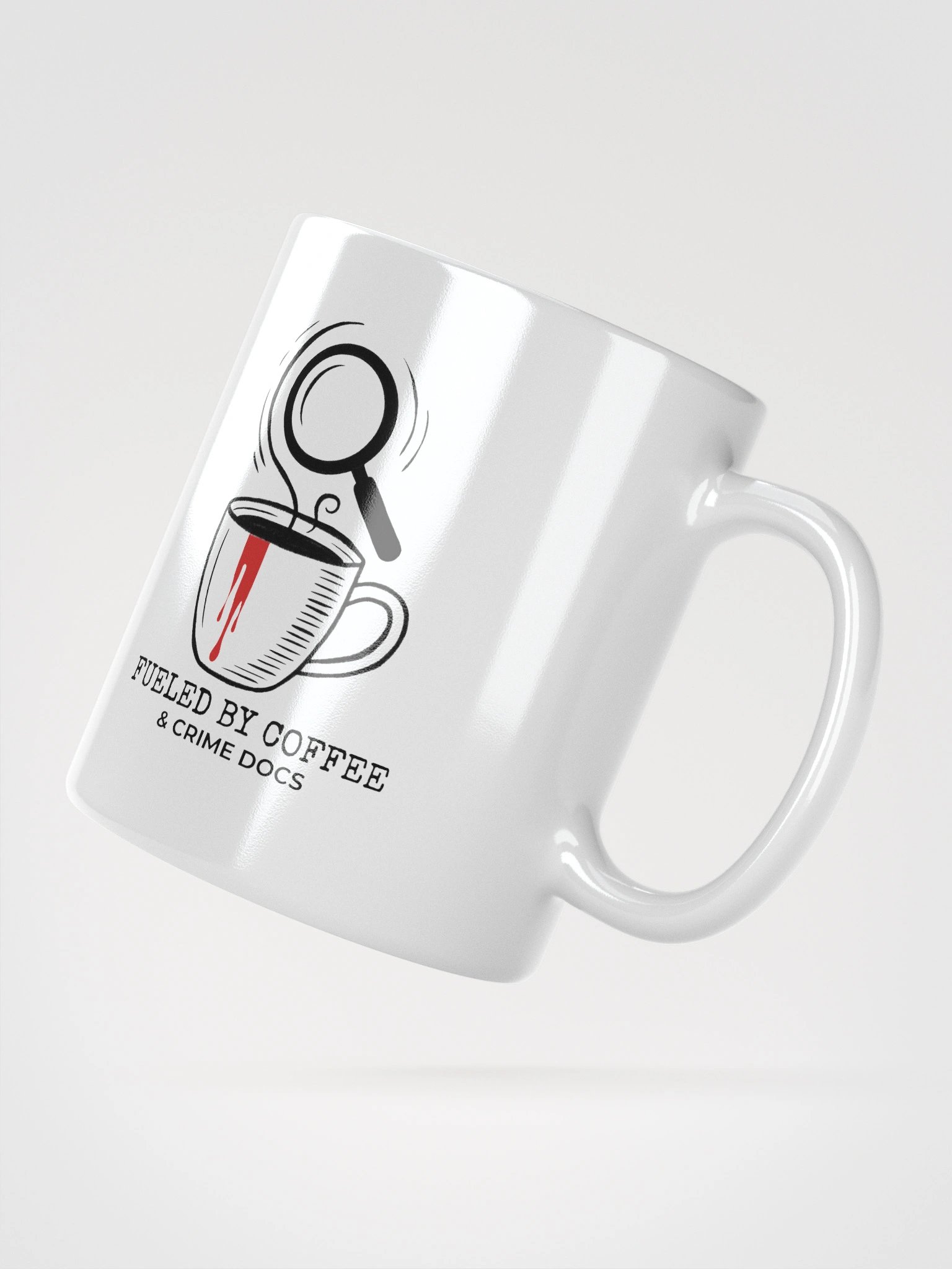 Fueled by Coffee. Gift for Fellow Documentary Binge-watchers product image (3)