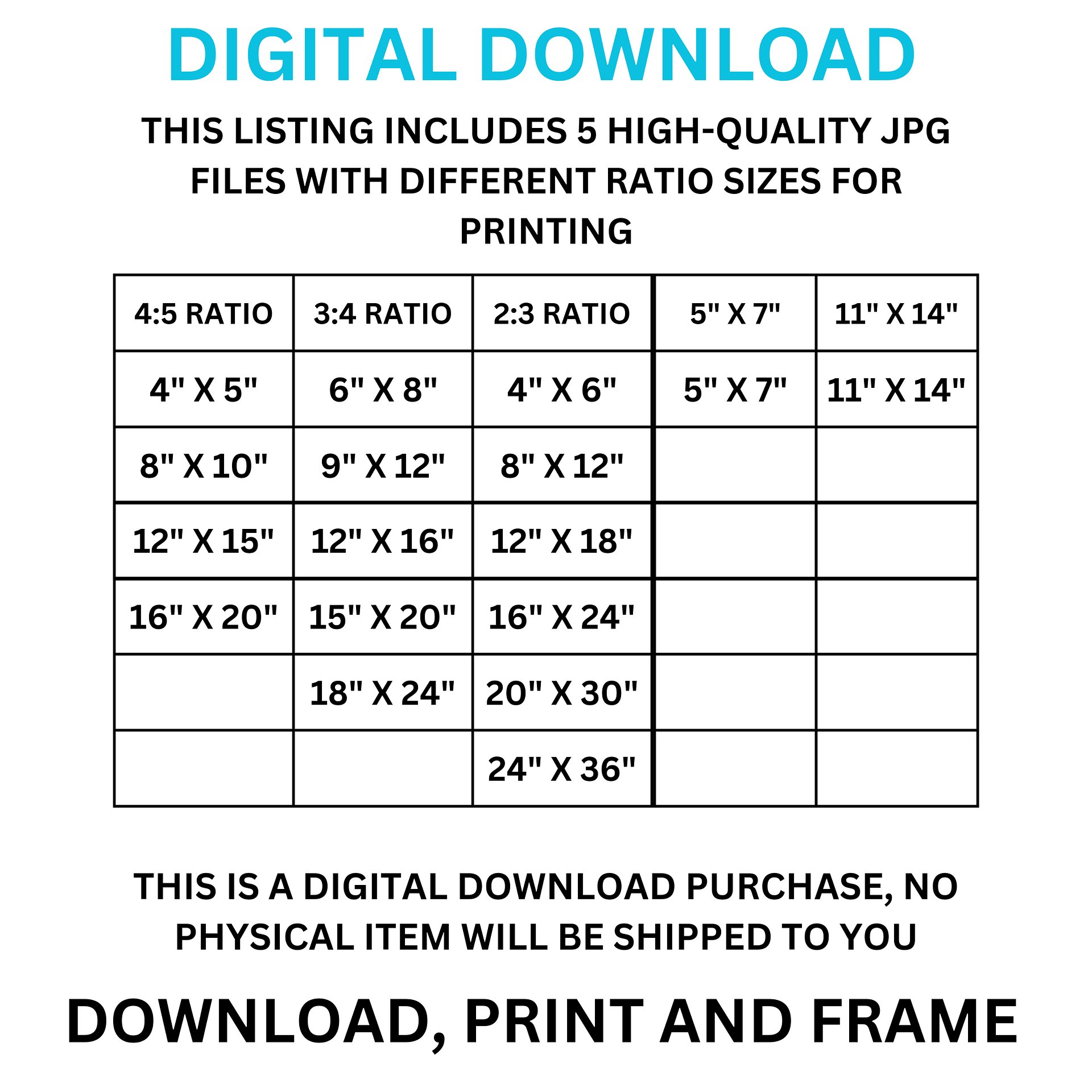 Anxiety Free Printable Wall Art product image (4)