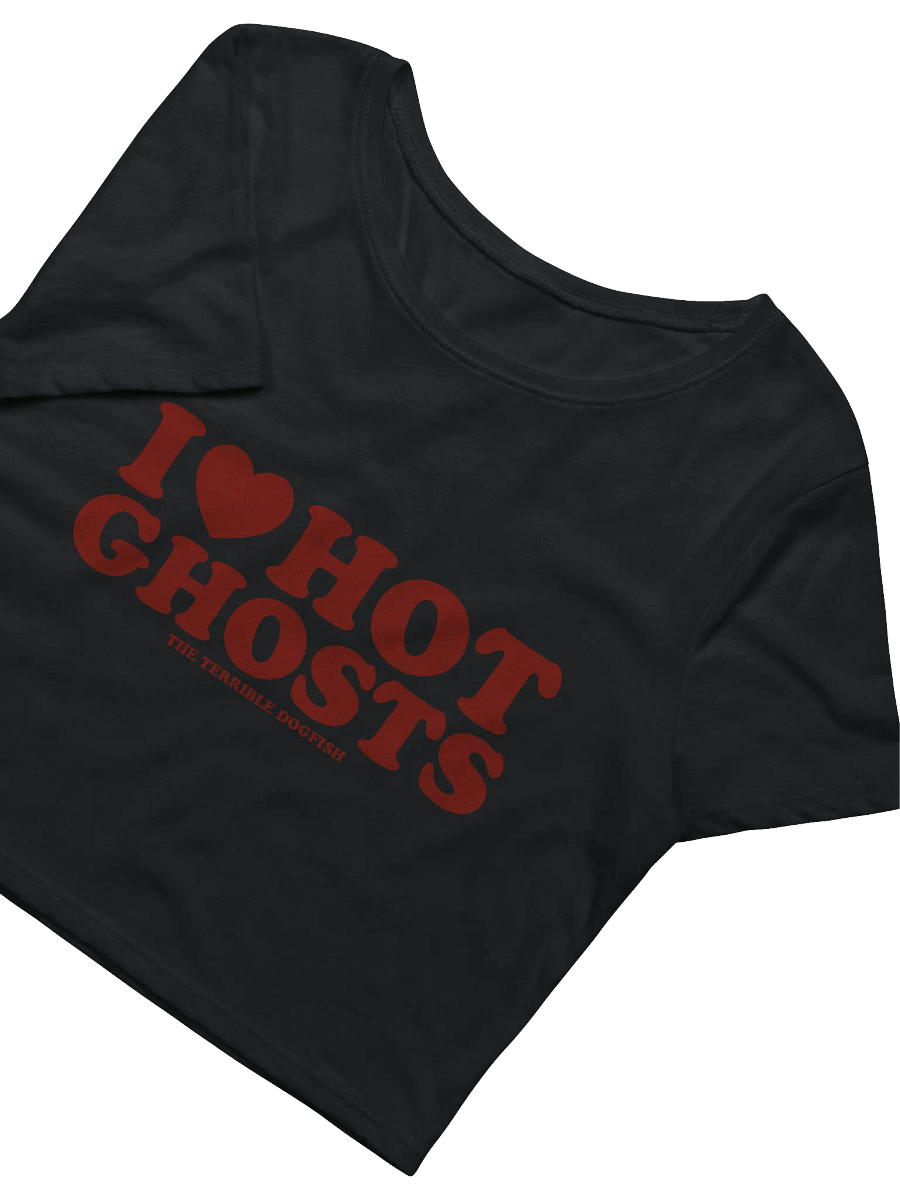 HOT GHOSTS CROP tee product image (2)