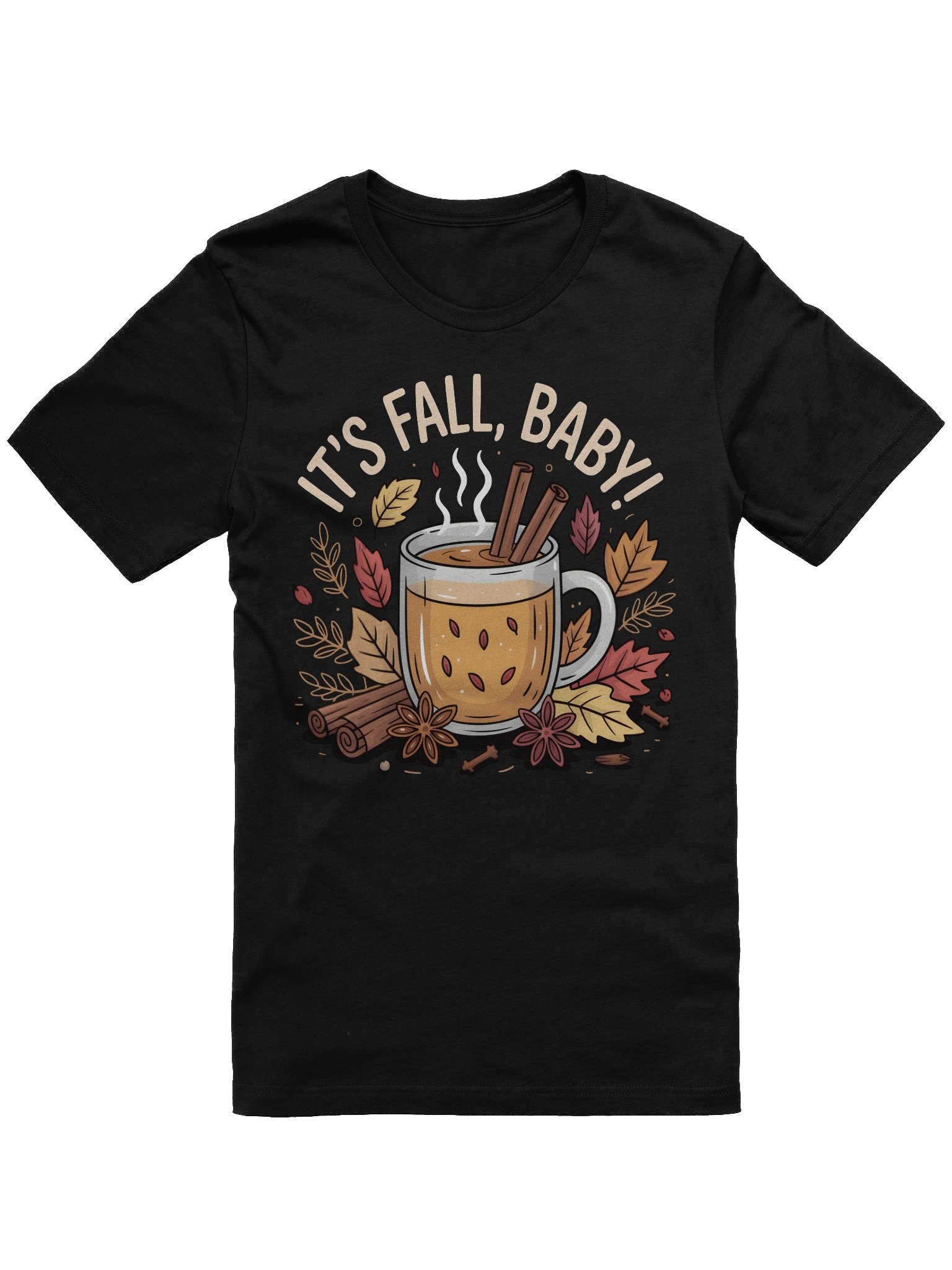 Fall Vibes Cinnamon Mug T-Shirt product image (1)