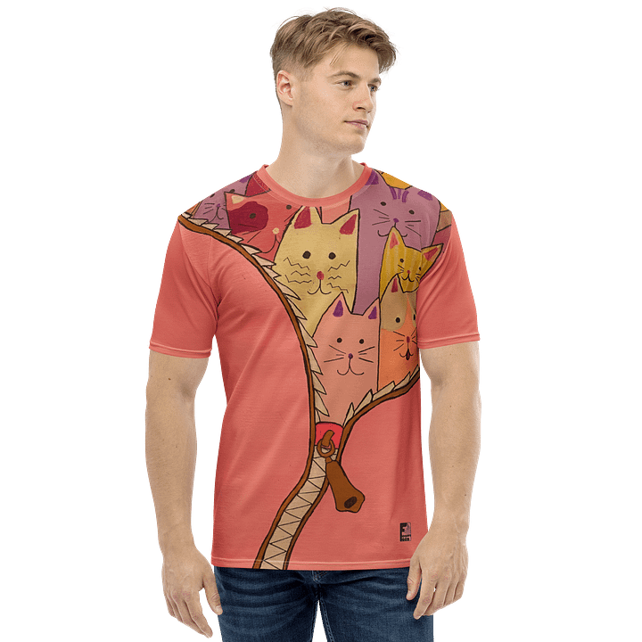 "Unleash The Cats" Tee (Pink) product image (1)