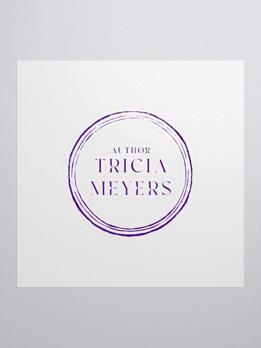 Author Tricia Meyers Emblem Stickers product image (1)