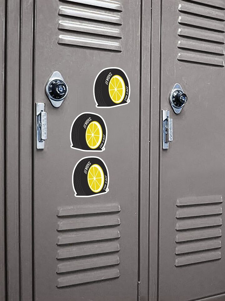 Lemons For Sale Logo Sticker product image (1)