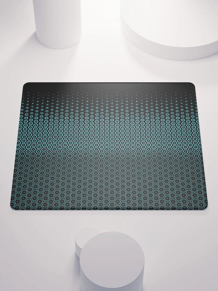 TRON Lightcycle / Run Queue Glass Pattern Desktop Mat product image (1)