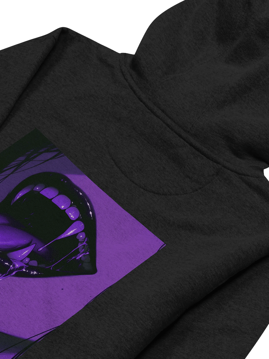Kiss With Caution Back Printed Hoodie product image (50)
