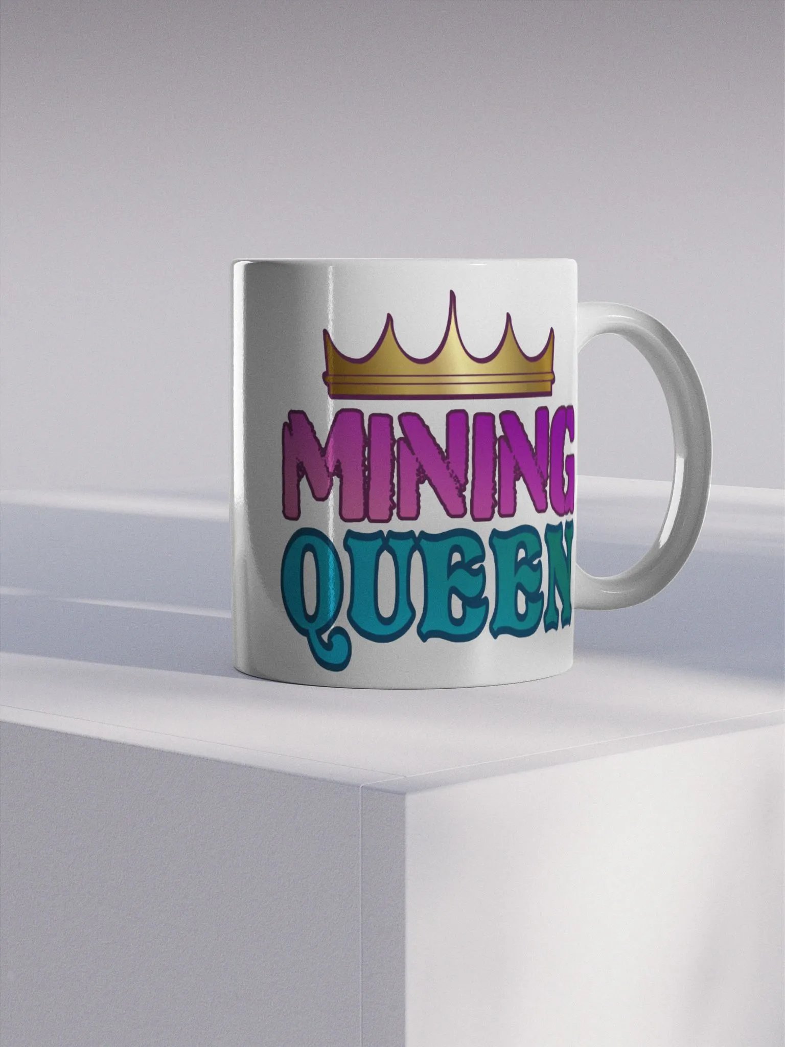 Mining Queen Mug product image (4)