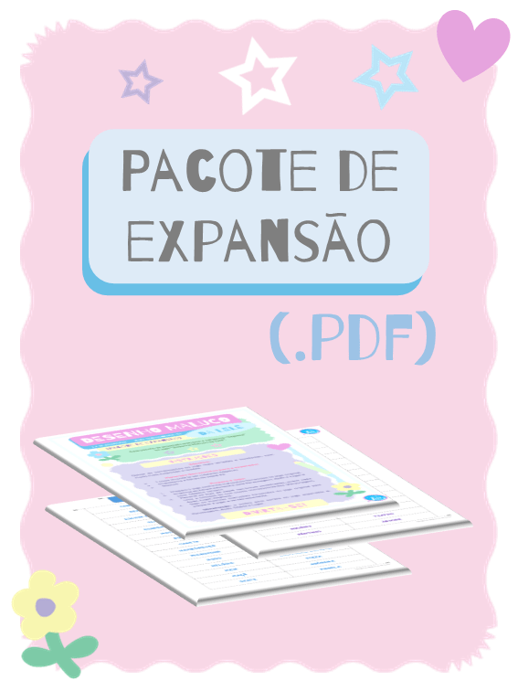 Desenho Maluco da Lelê com Pacote de Expansão (modelo para impressão) product image (3)