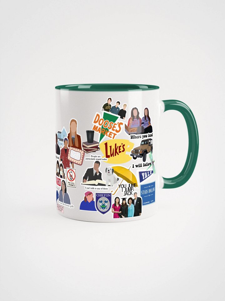 Gilmore Girls Collage Ceramic Mug product image (1)