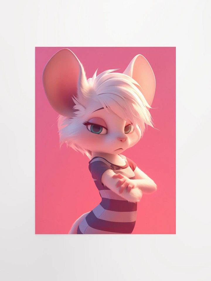 Defiant Mouse Enhanced Matte Poster product image (1)
