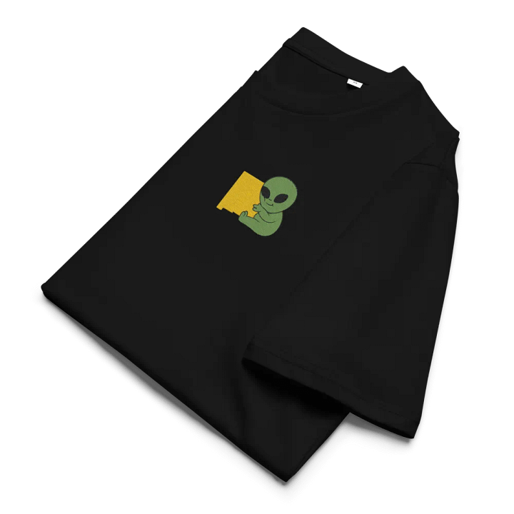 NM Love Embroidered Alien T-Shirt product image (2)