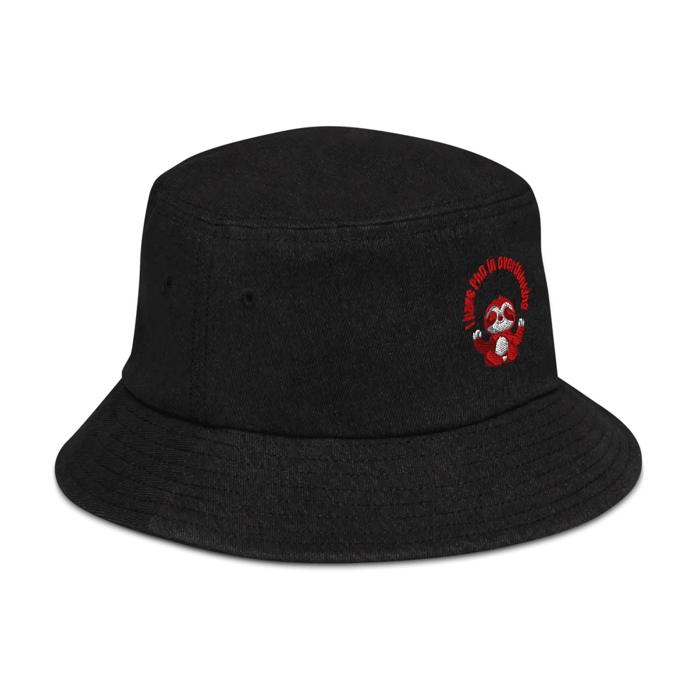 Zen Sloth Denim Bucket Hat product image (5)