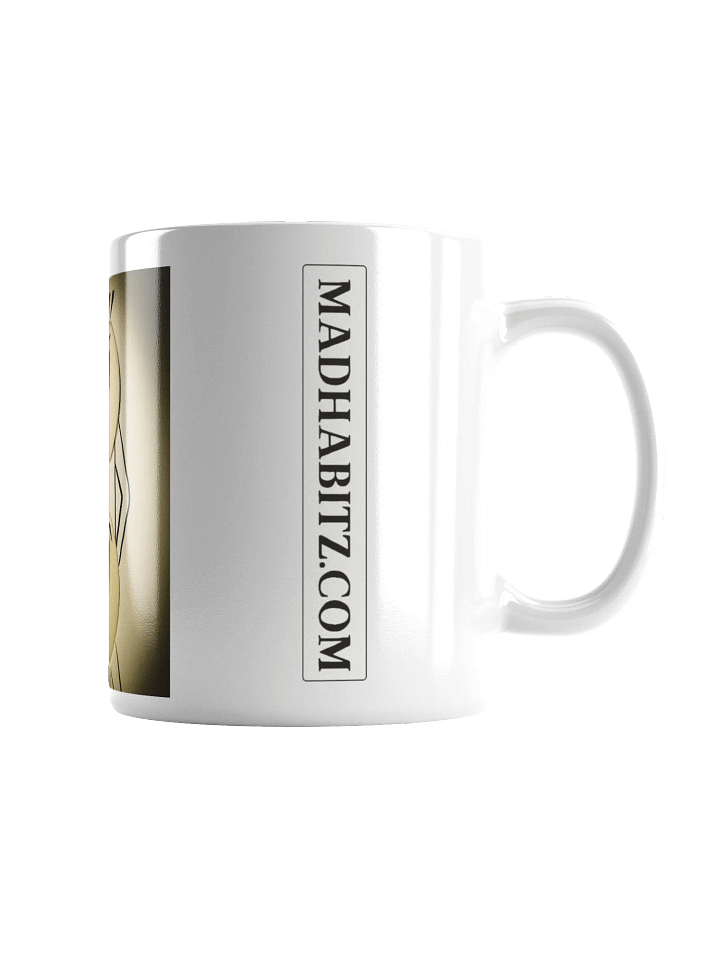 Expressive Faces White Glossy Mug product image (3)