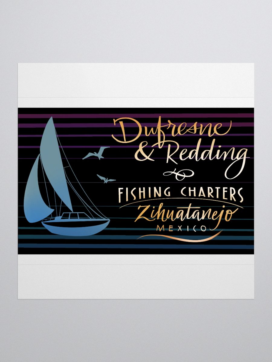 Dufresne Charters Sticker product image (1)