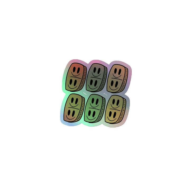 6 DOMS HOLOGRAPHIC STICKER product image (1)
