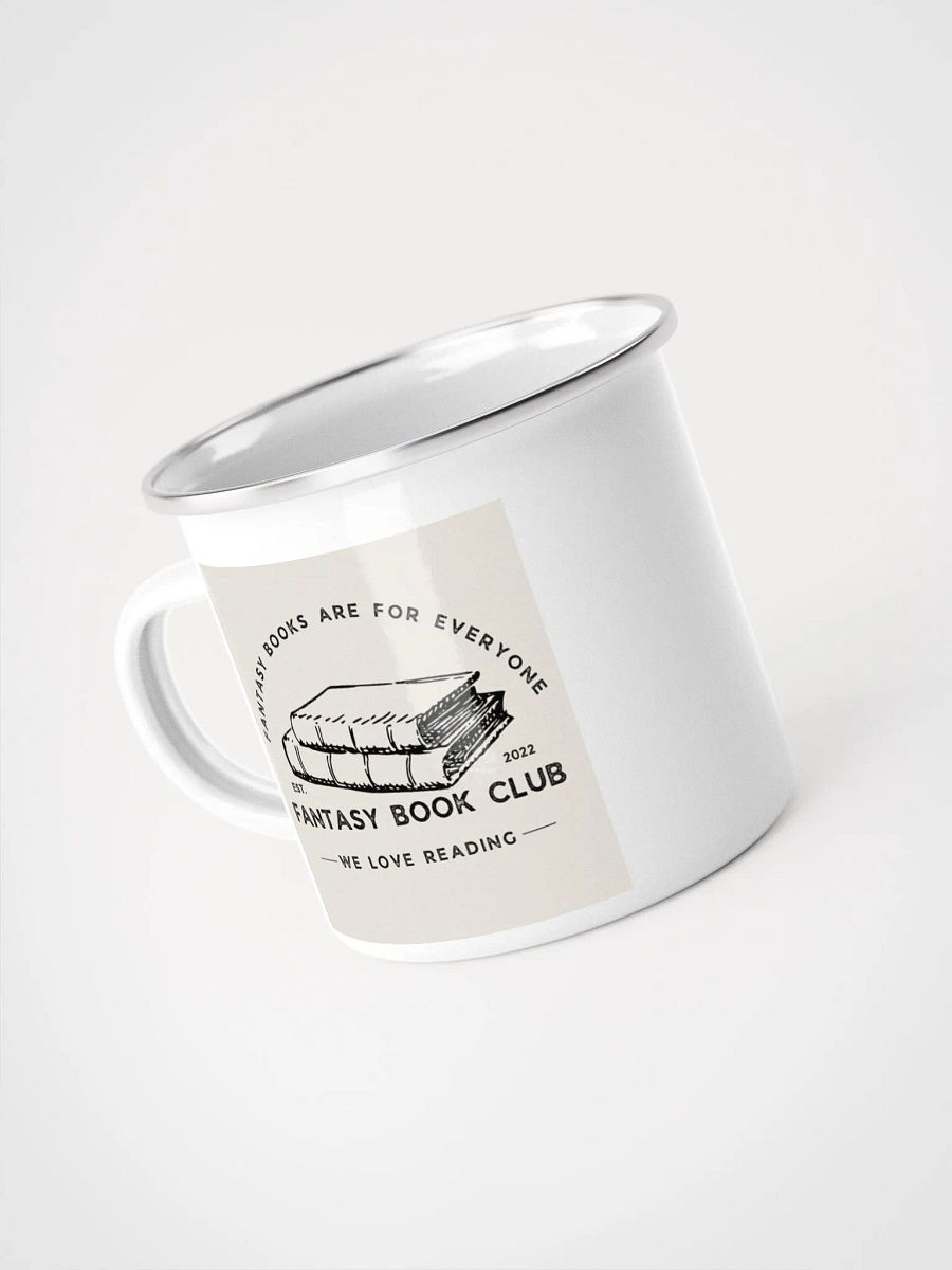 Fantasy Book Club: Fantasy Books Are For Everyone enamel mug product image (4)