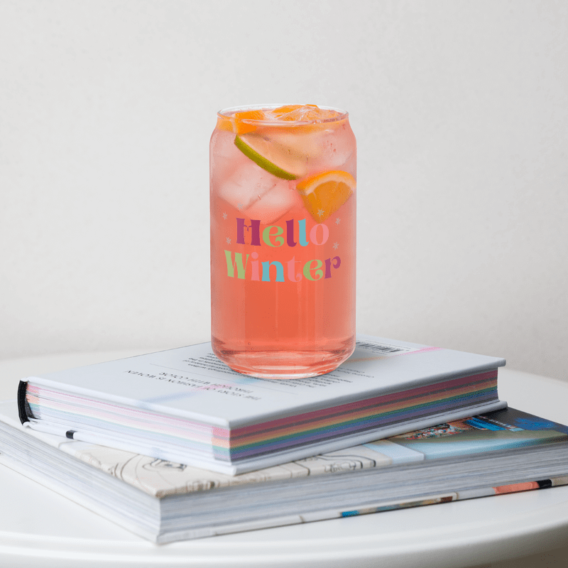 Winter Wonderland Can-Shaped Glass Set product image (5)