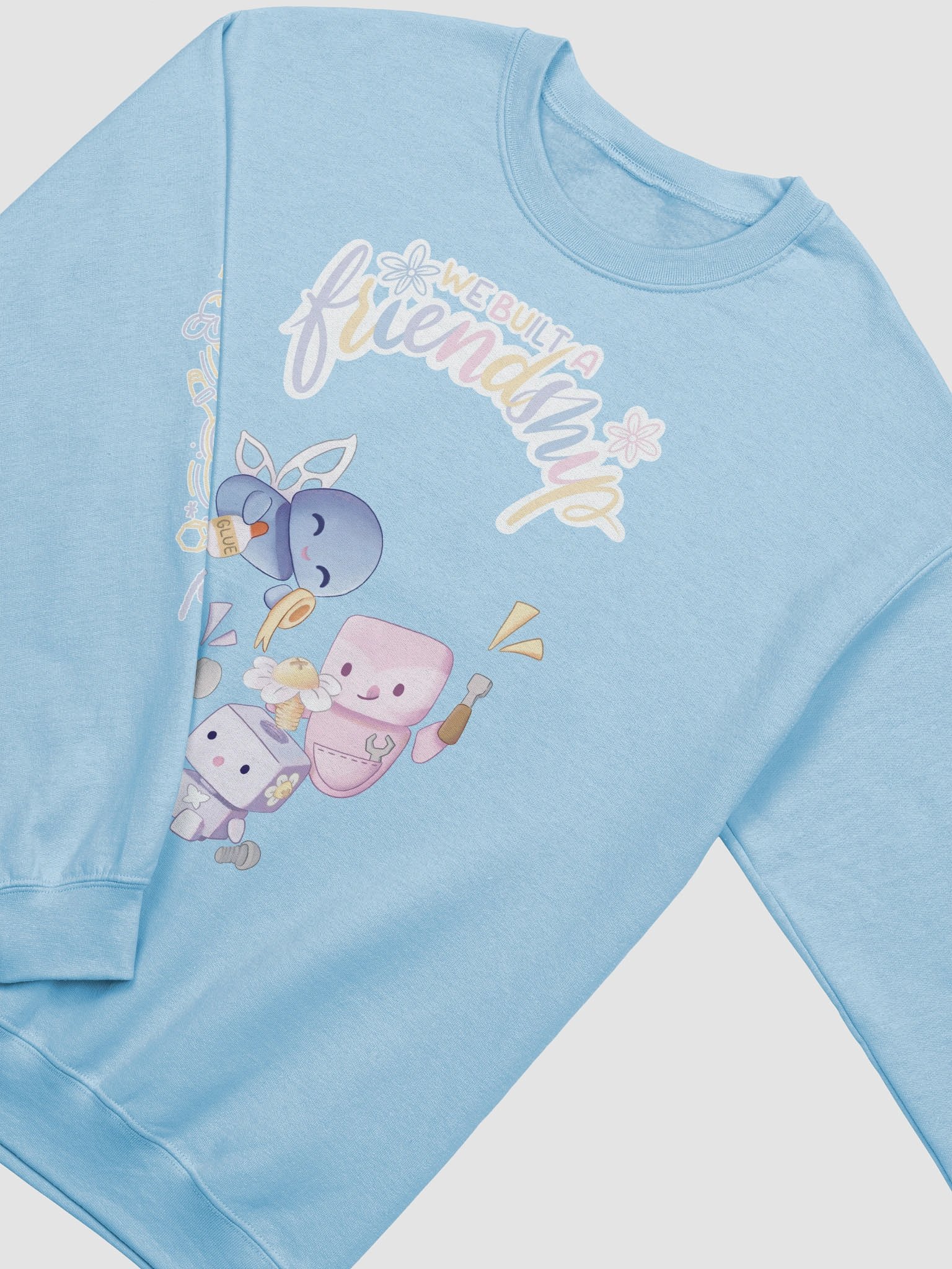 ✿ we built a friendship [white outline] product image (15)