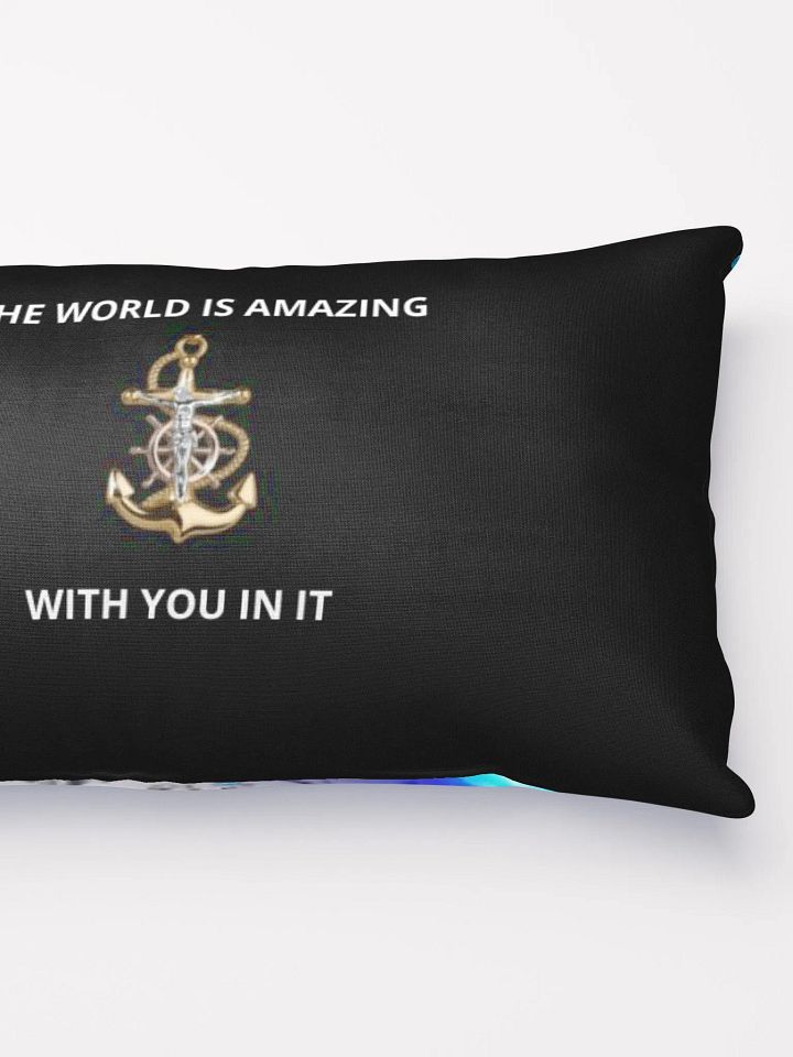 AMAZING WITH YOU IN IT PILLOW- SAILOR product image (4)