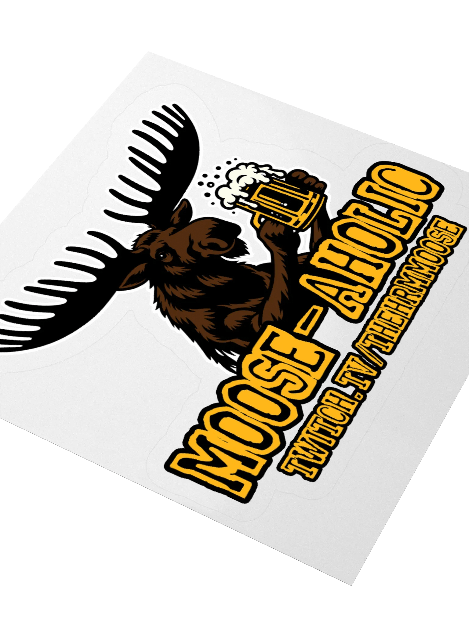 Moose-Aholic Sticker product image (3)