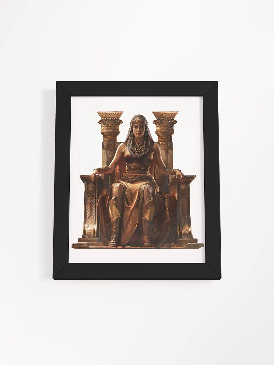 Hera - The Queen of the Gods in Greek Mythology Framed High-Quality Matte Poster product image (1)