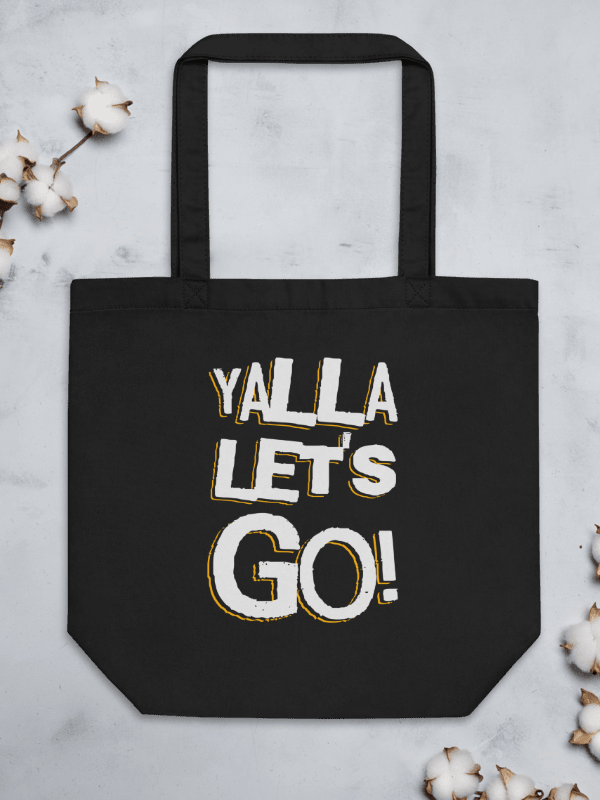 Yalla Let's Go Eco Tote Bag product image (1)
