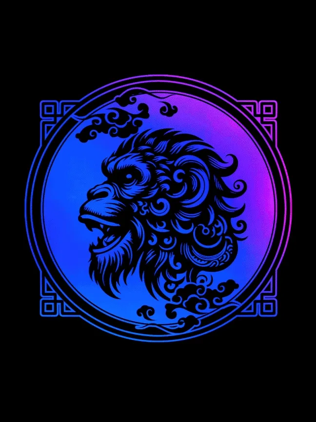 Year of The Monkey [13x13] product image (1)
