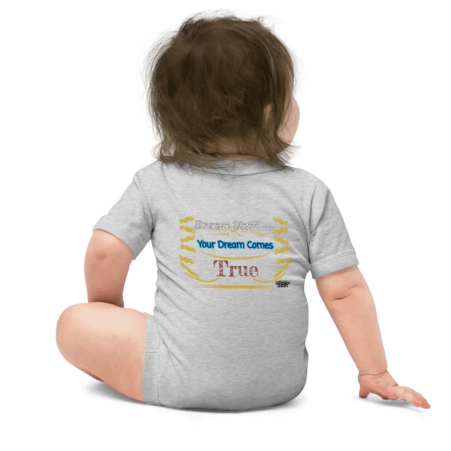 Dream Until.. Your Dream Comes True - Baby Short Sleeve One Piece product image (2)