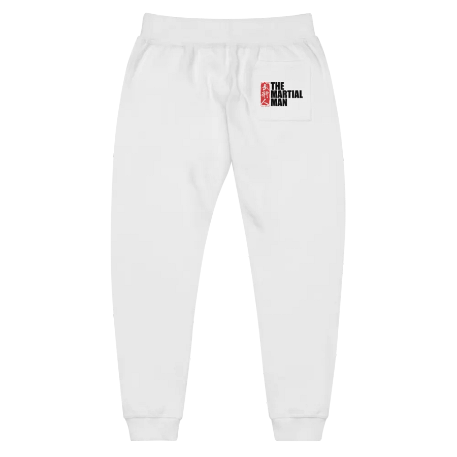 The Martial Man - White Joggers product image (2)
