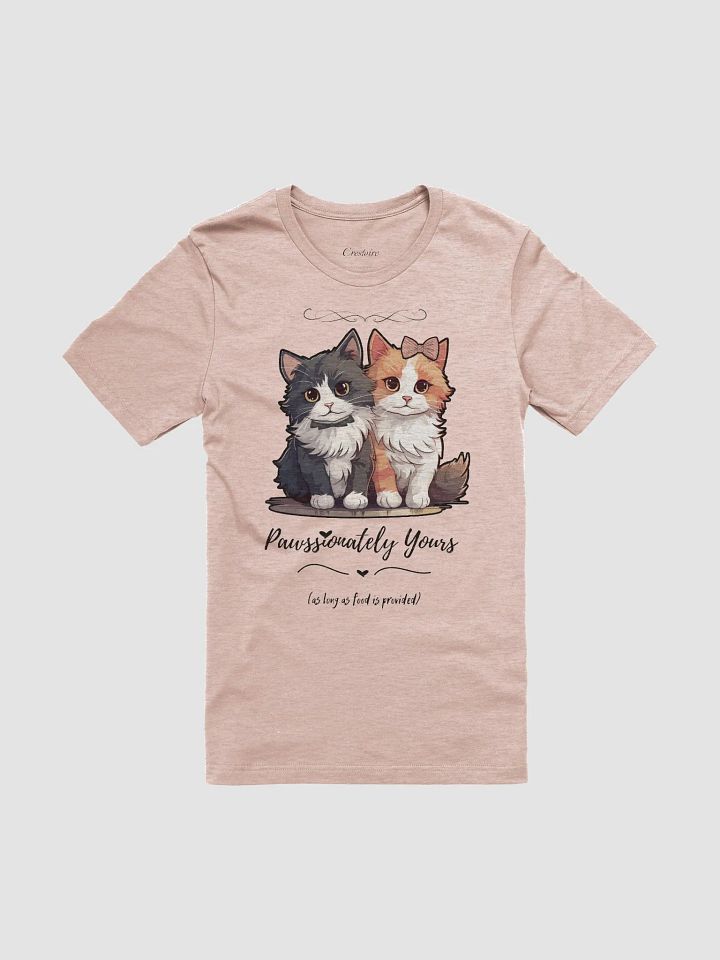 Pawssionately Yours Unisex Supersoft T-Shirt - Pastel product image (2)