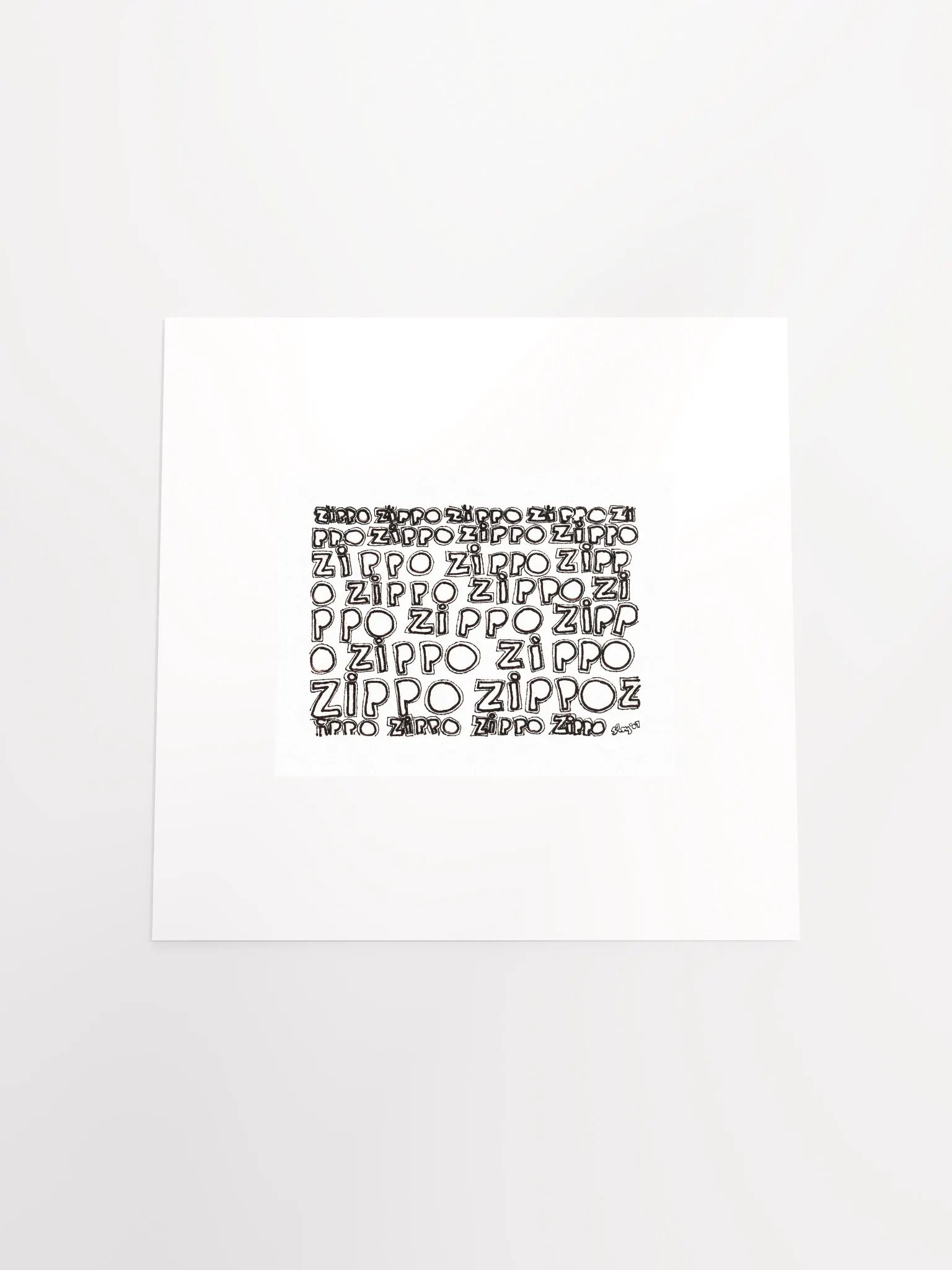 zippo panel card print product image (4)