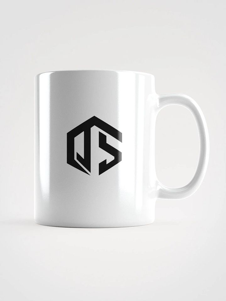 QS Logo White Glossy Mug product image (2)