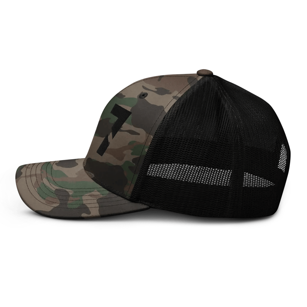 "7" Camo Hat product image (5)