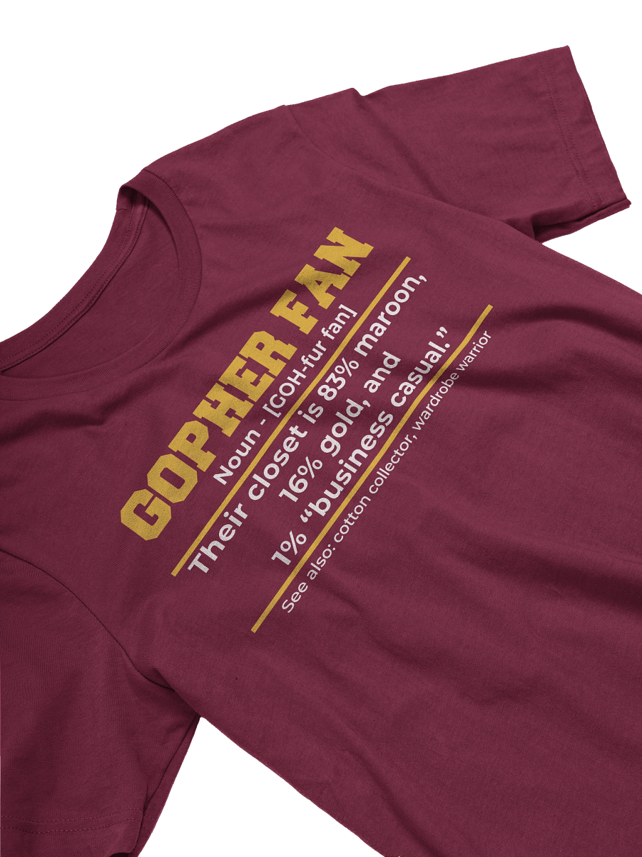 Closet - The 2025 Gopher Fan - Unisex T-Shirt product image (5)