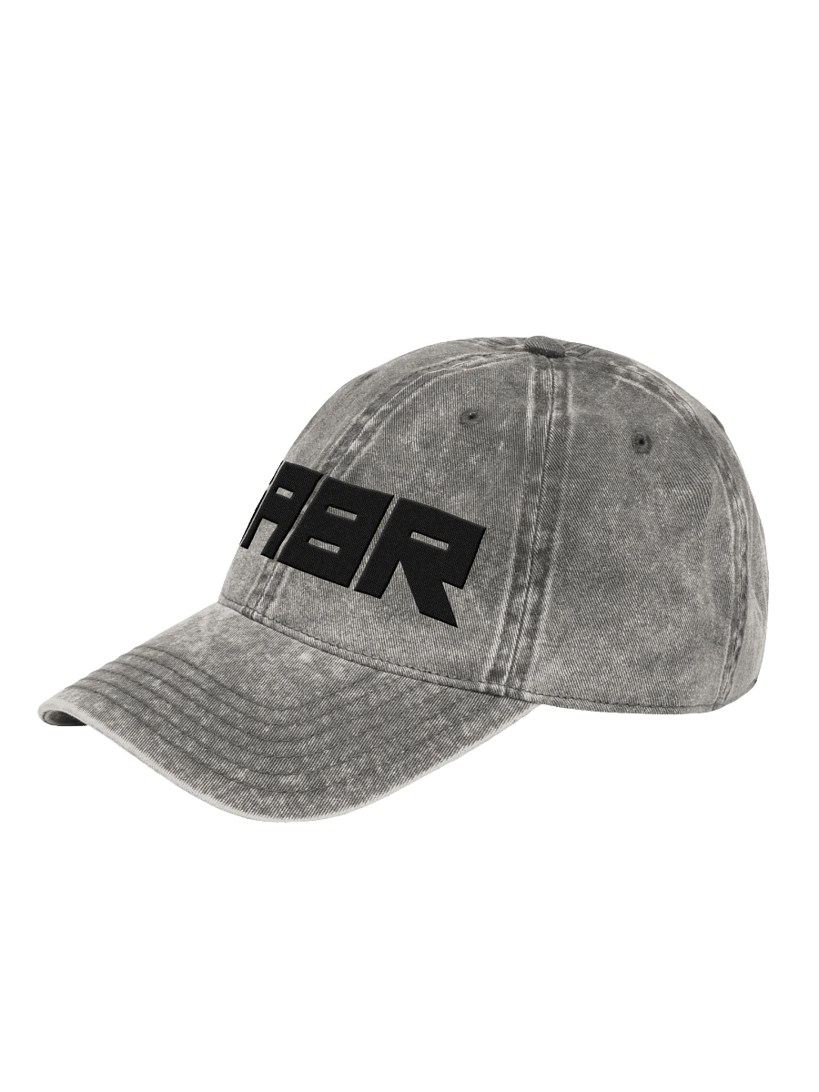 SABR Black Logo 100% Cotton Vintage Baseball Hat product image (5)