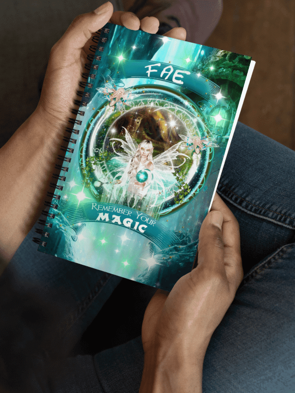 Faerie Remember Your Magic Spiral Notebook product image (1)