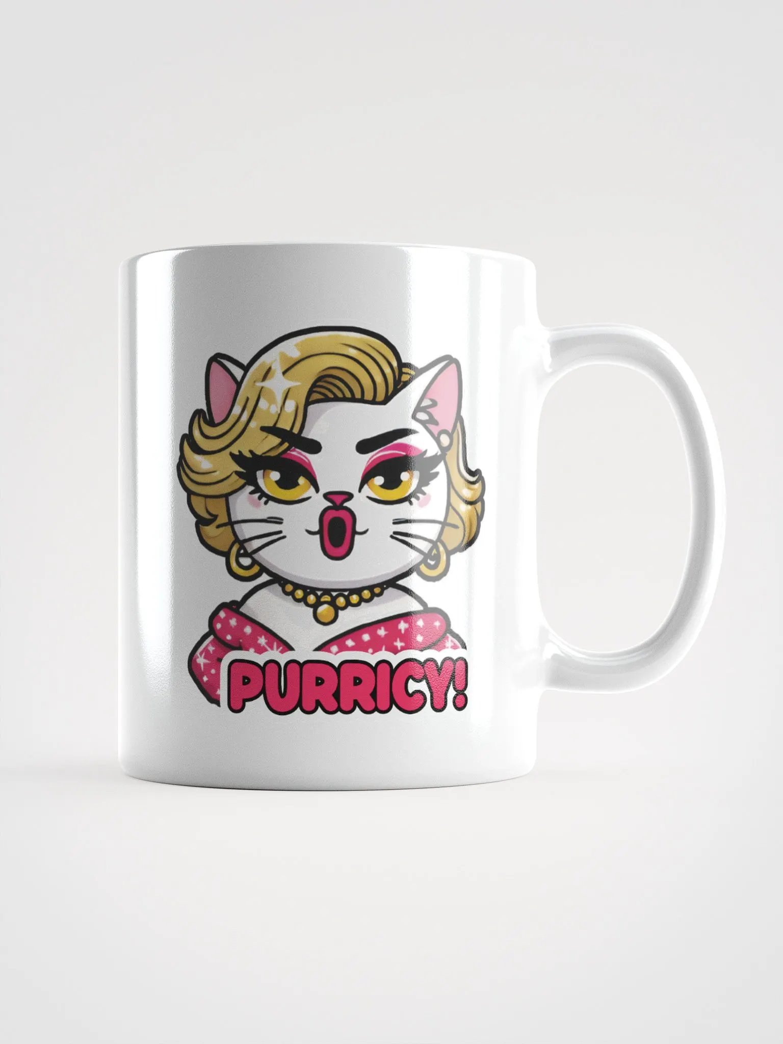 Purricy! White Glossy Mug product image (1)