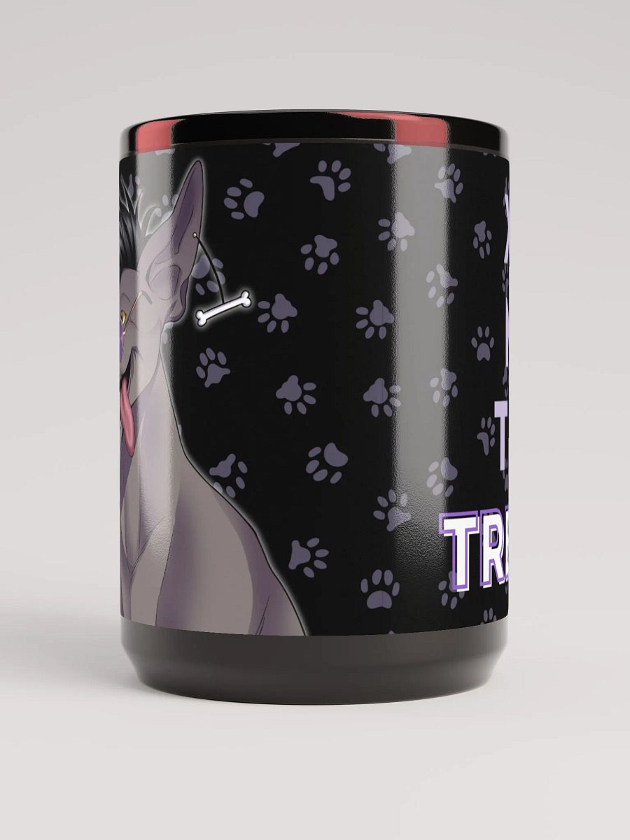 "Xo Me the Treats!" 15oz Mug - Black product image (5)